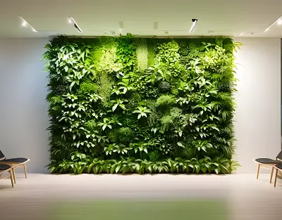 Indoor Vertical Green Wall Lighting
