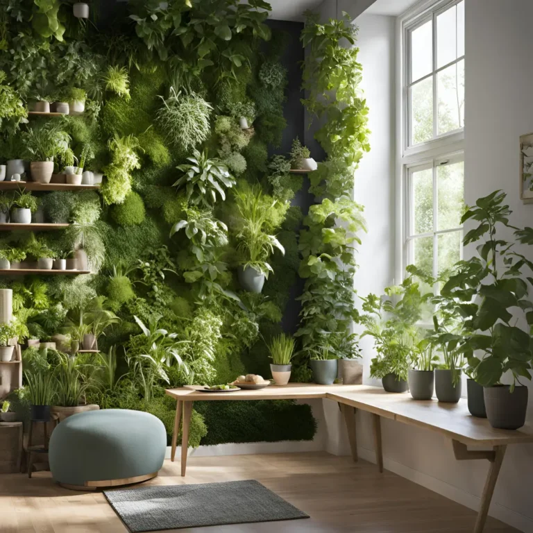 Indoor Vertical Green Wall: A Sustainable and Stylish Way to Transform Your Space